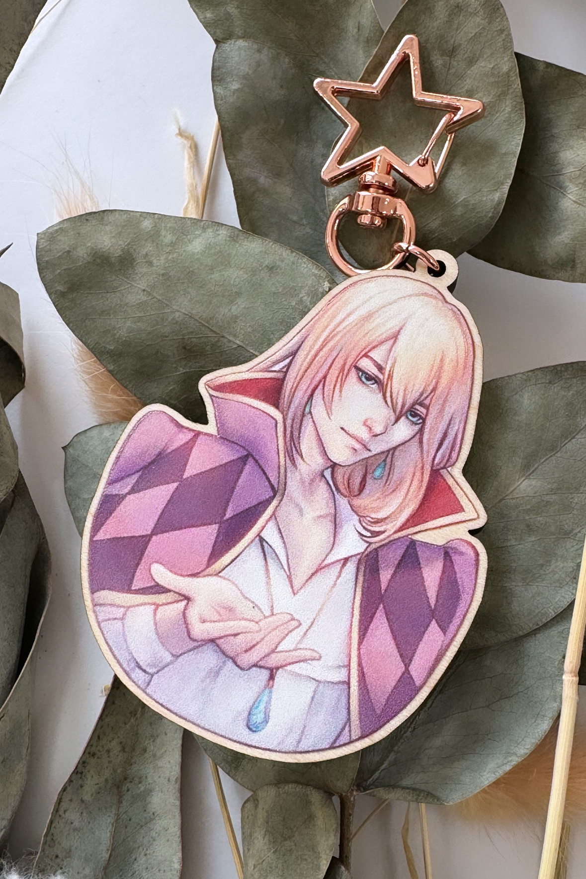 Wooden Keychain Blondie