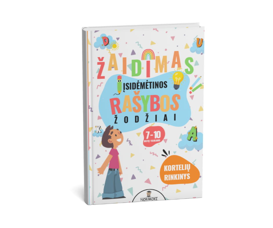 žaidimas ,,Įsidėmėtinos rašybos žodžiai''