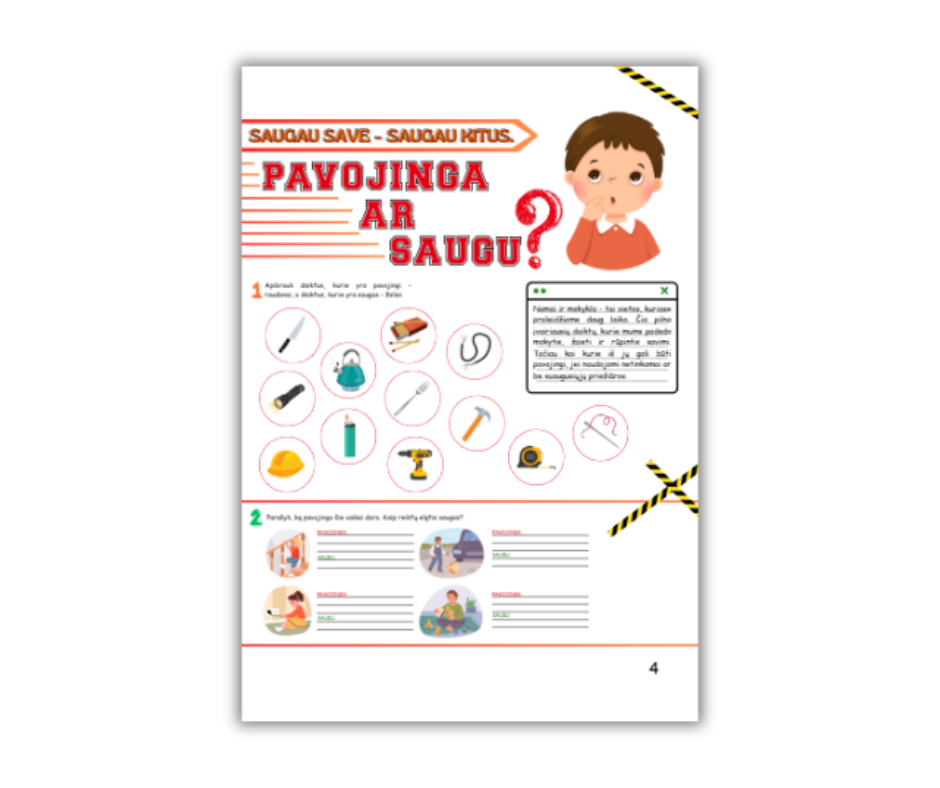 Knygelė „Aš žinau, kad...“