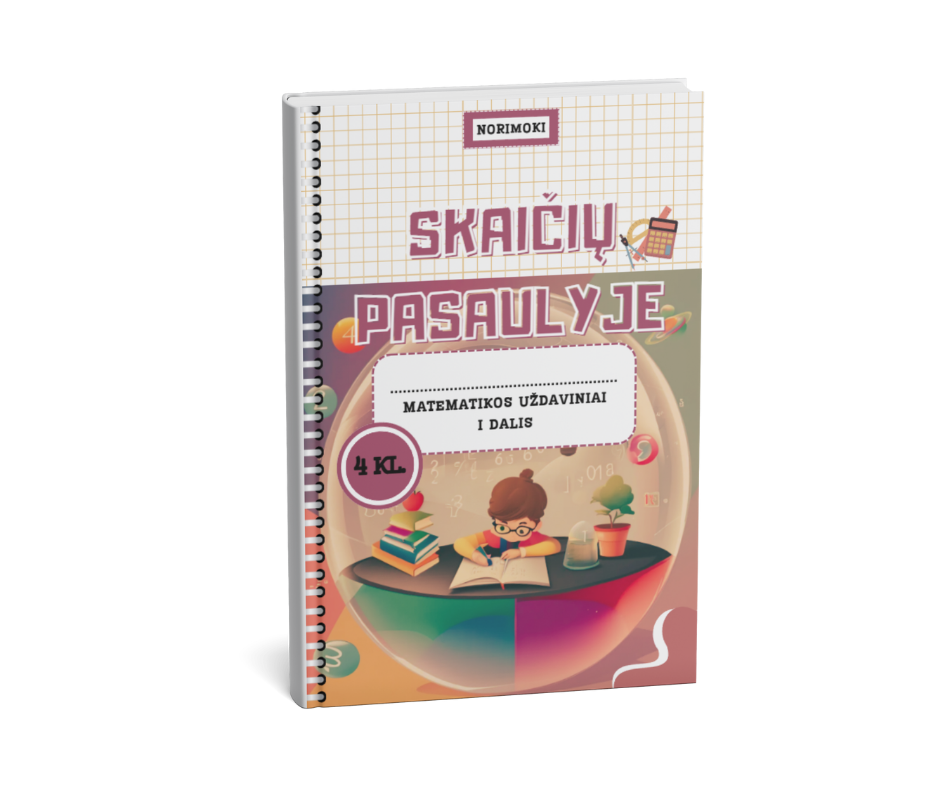 Skaičių pasaulyje 4 klasei, 1 dalis