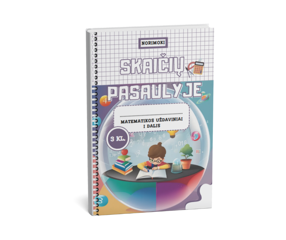 Skaičių pasaulyje 3 klasei, 1 dalis