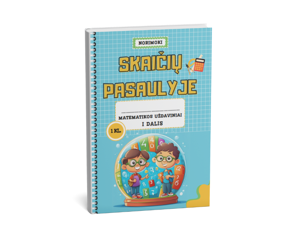 Skaičių pasaulyje 1 klasei, 1 dalis