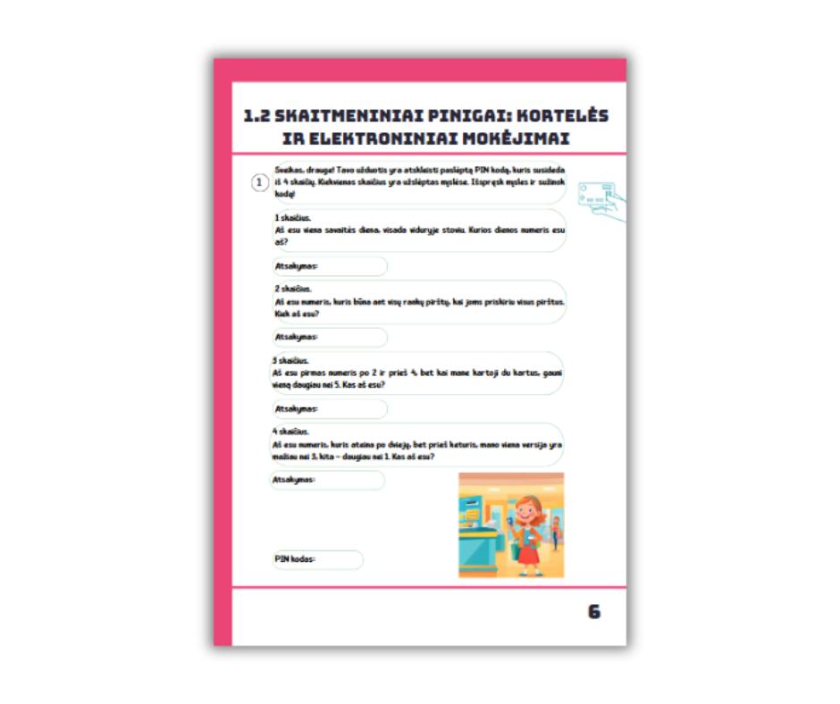 Pinigai ir aš. Finansinis raštingumas