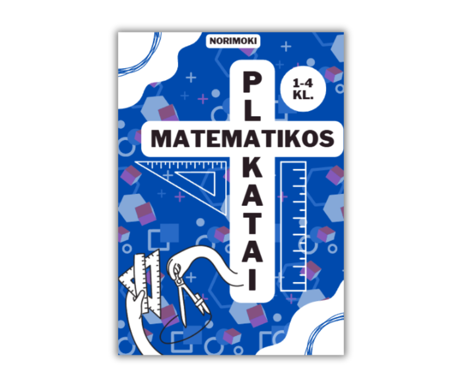 Matematikos plakatai 1-4 klasė