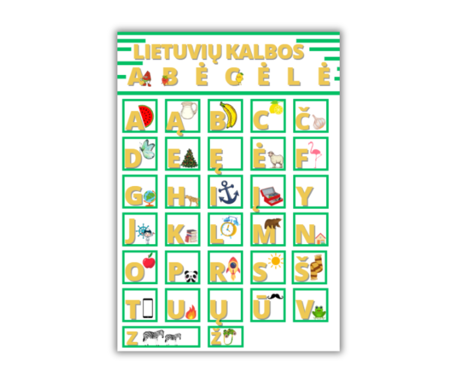 Lietuvių k. plakatai