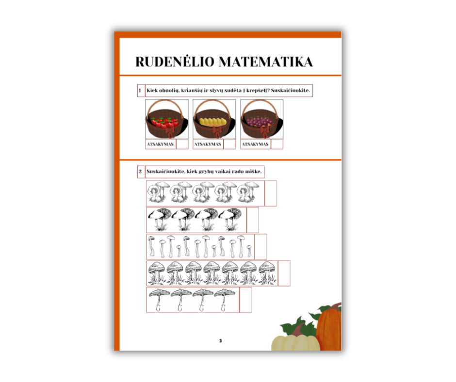 Rudenėlio detektyvai, 1-4 klasių mokiniams