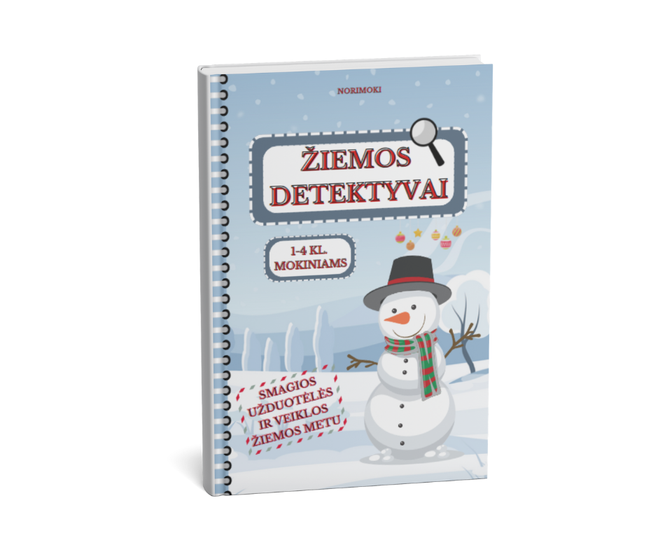 Žiemos detektyvai. 1-4 klasių mokiniams.