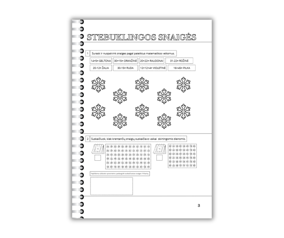 Žiemos detektyvai. 1-4 klasių mokiniams.