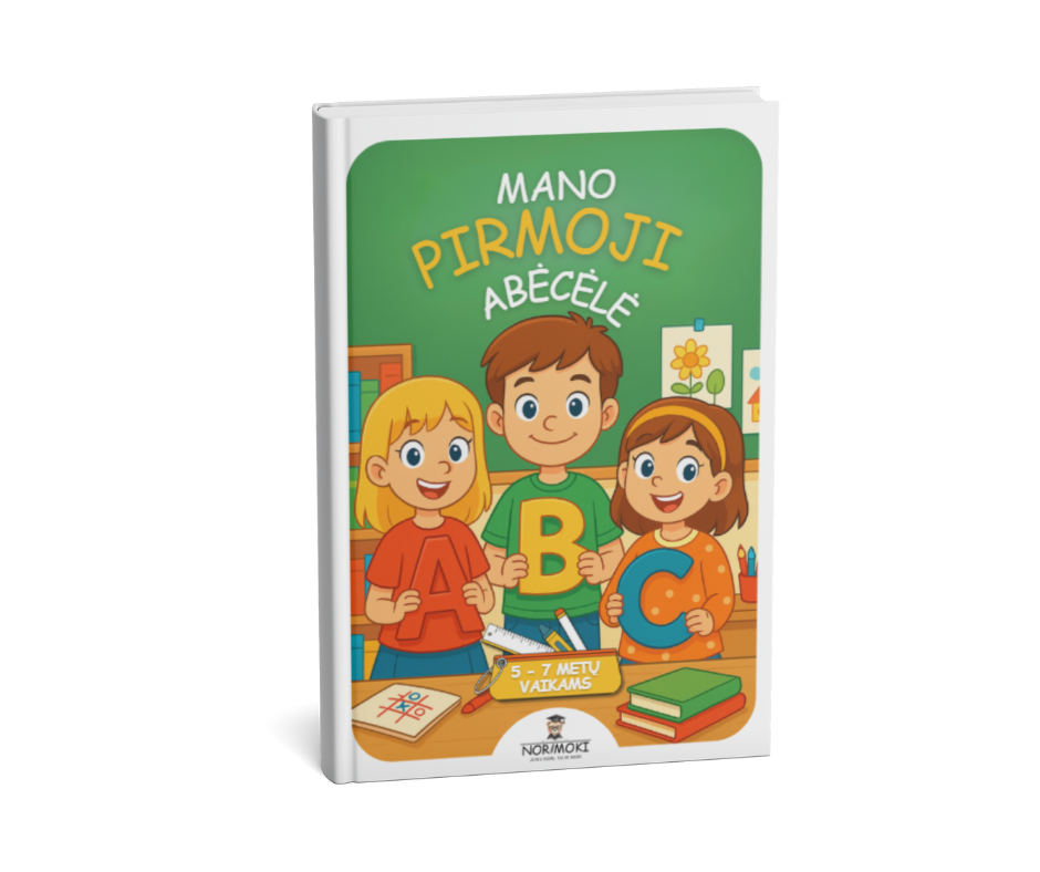 Pirmoji mano abėcėlė