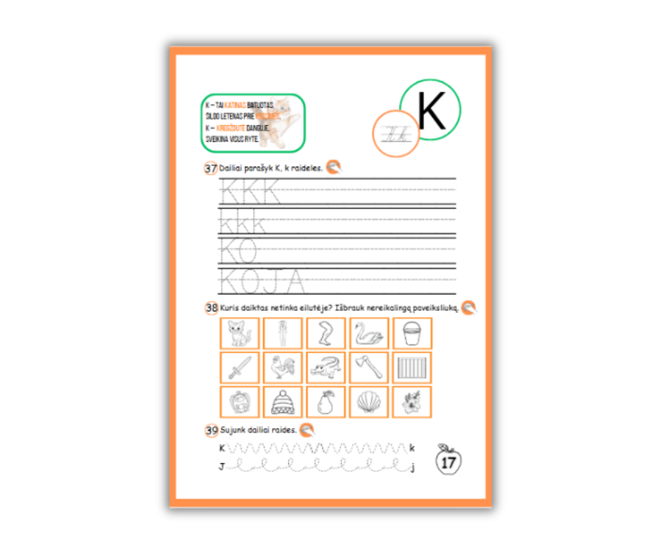 Pirmoji mano abėcėlė