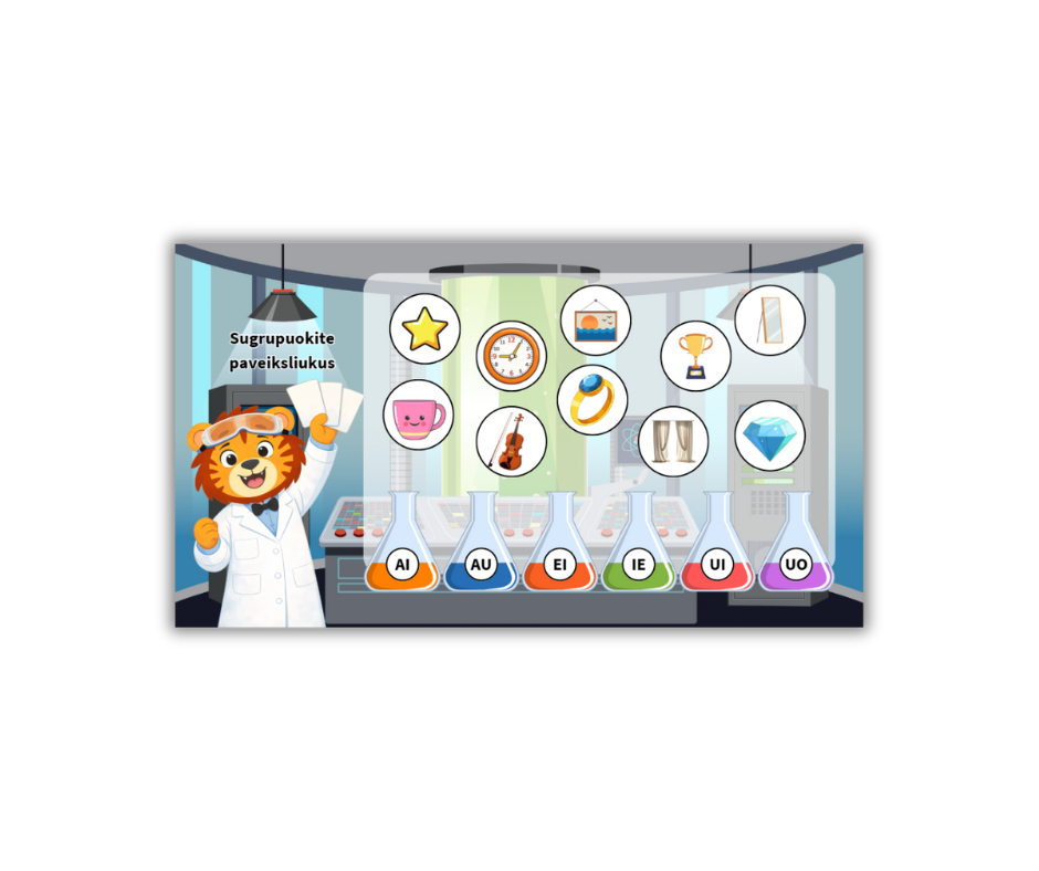 El. pamokėlė. Dvibalsiai