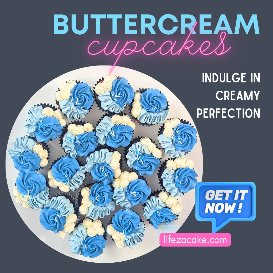 Modern Swirl Cupcakes