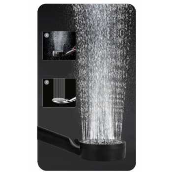Gothic Bath Shower Head 8 Water Flow Modes Adjustable Shower Head - SH28