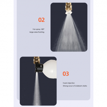 Car Wash Water Spray Spray Gun High Pressure 12V