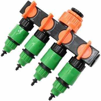 4-Way Garden Hose Splitter