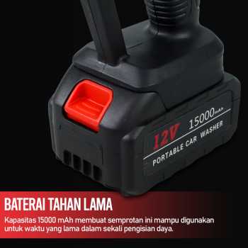 12V Portable Car Washer Battery