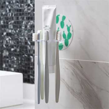 Wall-Mounted Toothbrush Holder