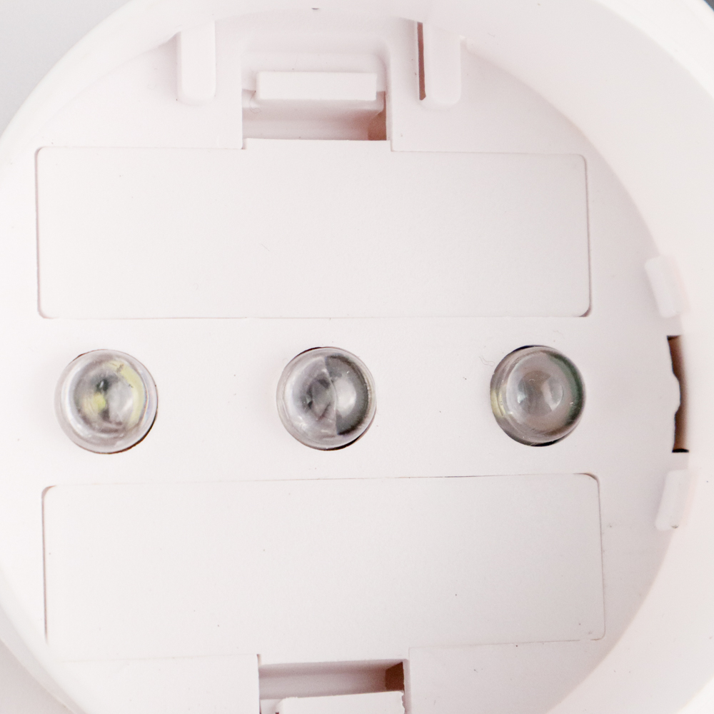 Outdoor Solar Powered Decorative Garden Fence Lights 3 LED Cool White - 07 - White