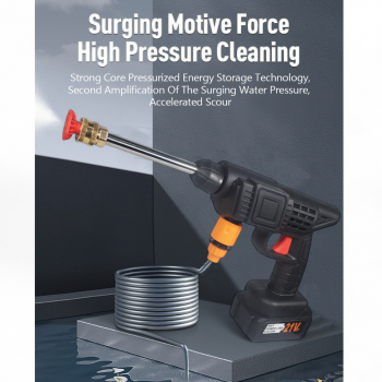 Cordless High-Pressure Washer Gun