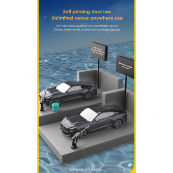 Car Wash Water Spray Spray Gun High Pressure 12V