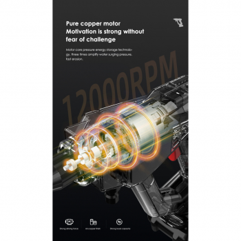 Car Wash Water Spray Spray Gun High Pressure 12V