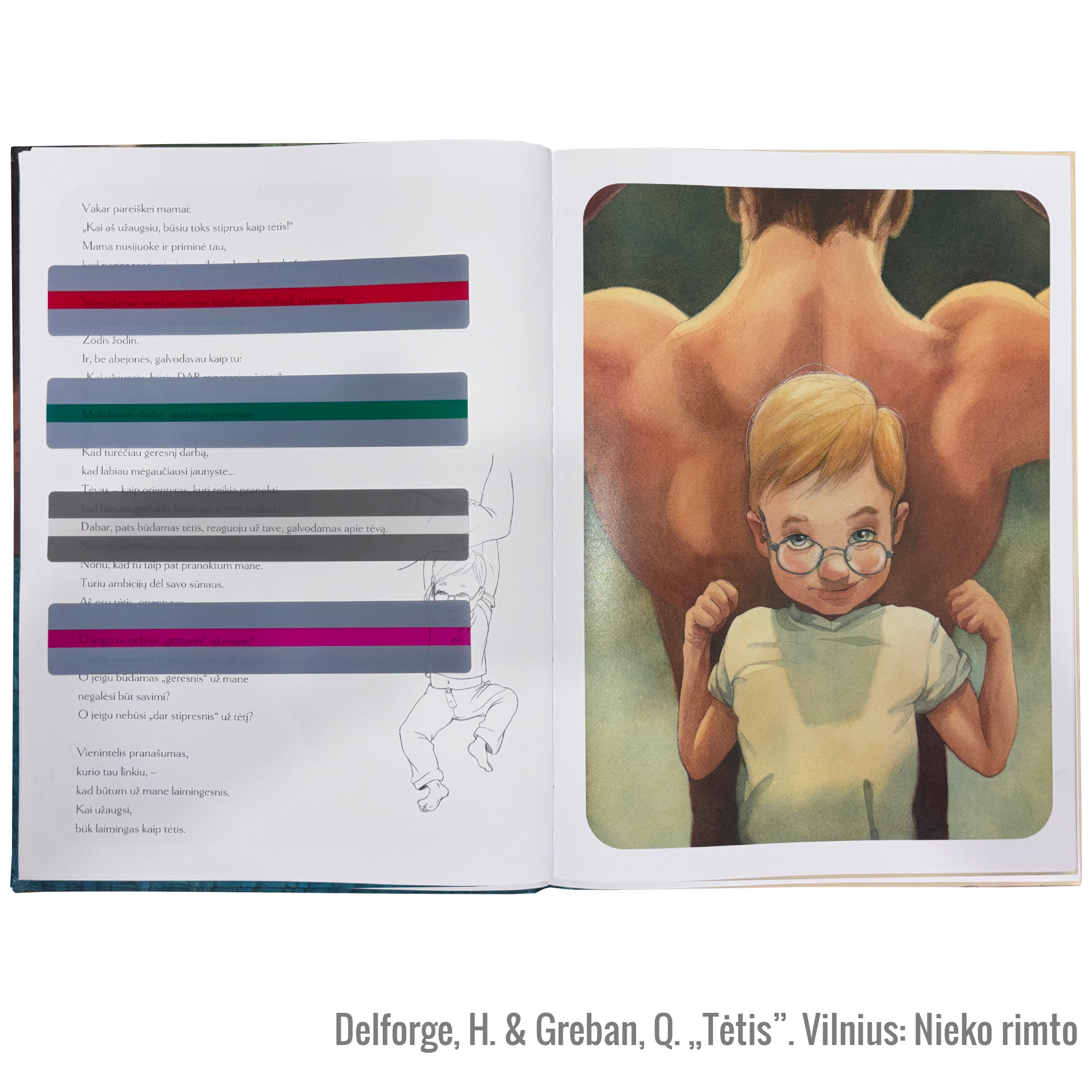 Siaura skaitymo liniuotė