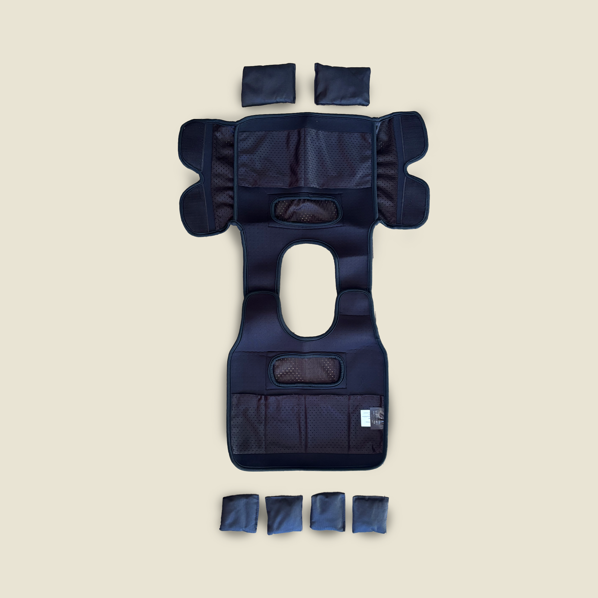 Pasunkinta kompresinė liemenė