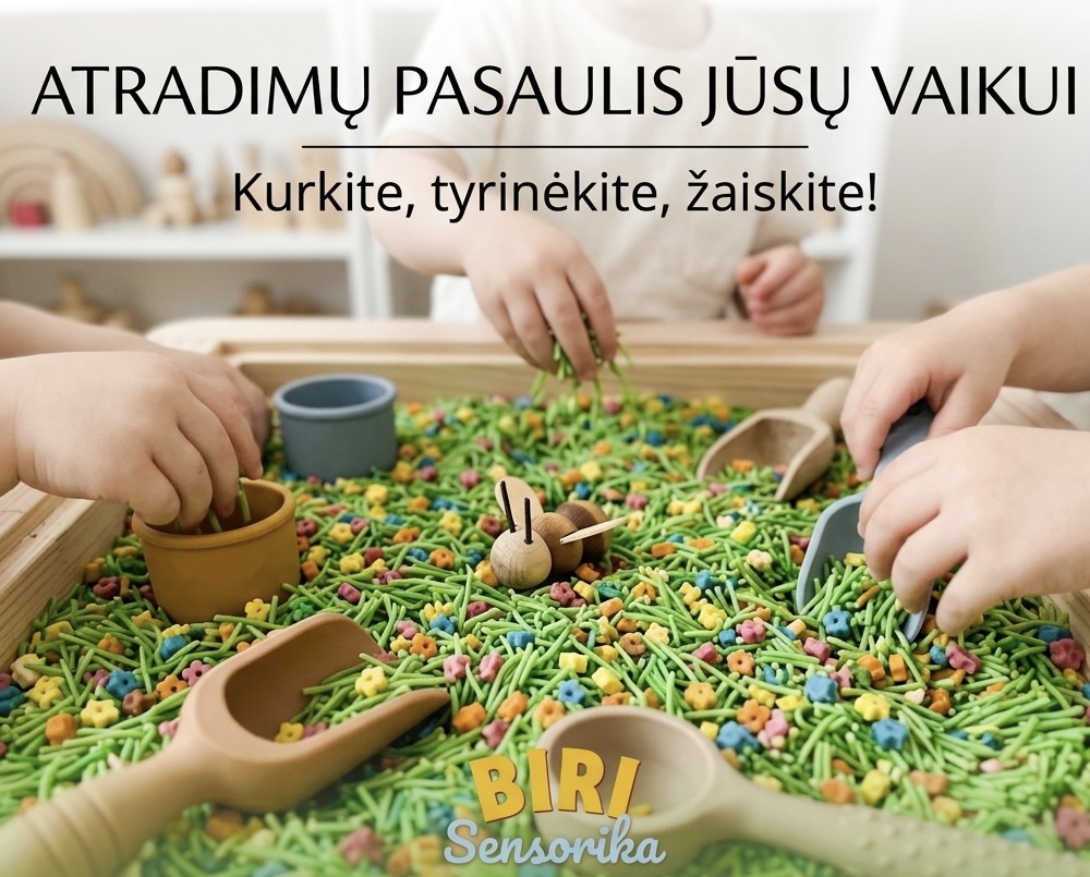 Biri sensorika "pavasaris - vasara"