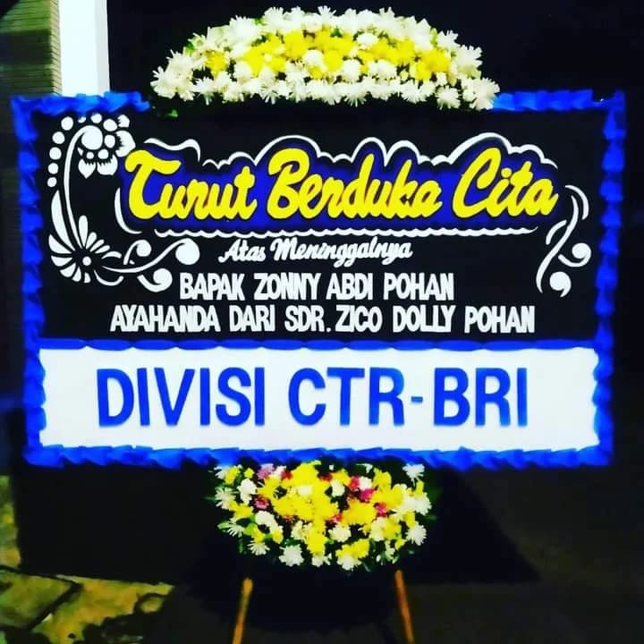 Karangan Bunga Duka Cita