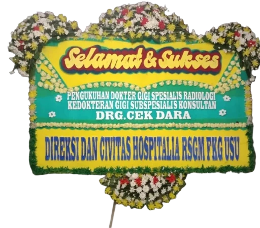 Karangan Bunga Papan Ucapan