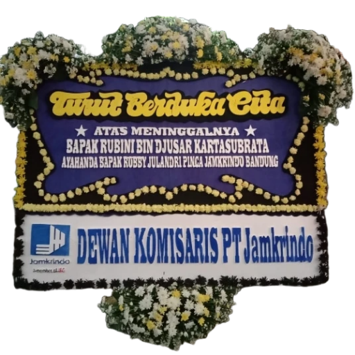 Karangan bunga duka cita