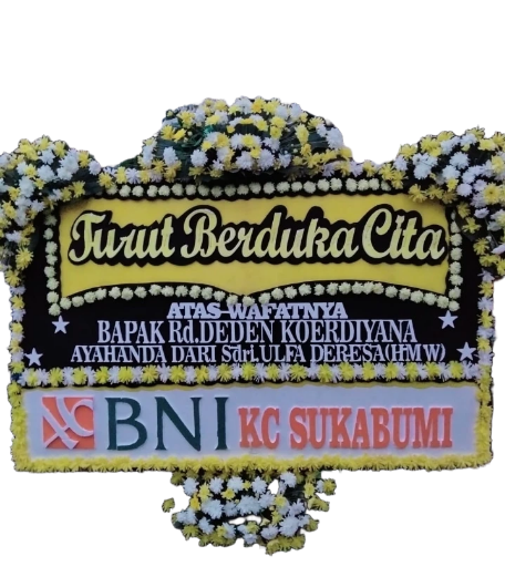 Karangan Bunga Duka Cita