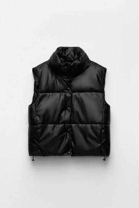Black Puffer Vest