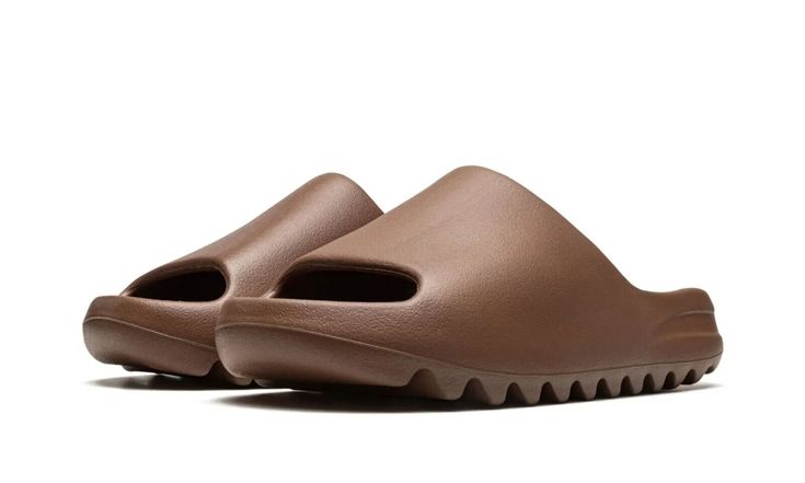 Brown Slide Sandals