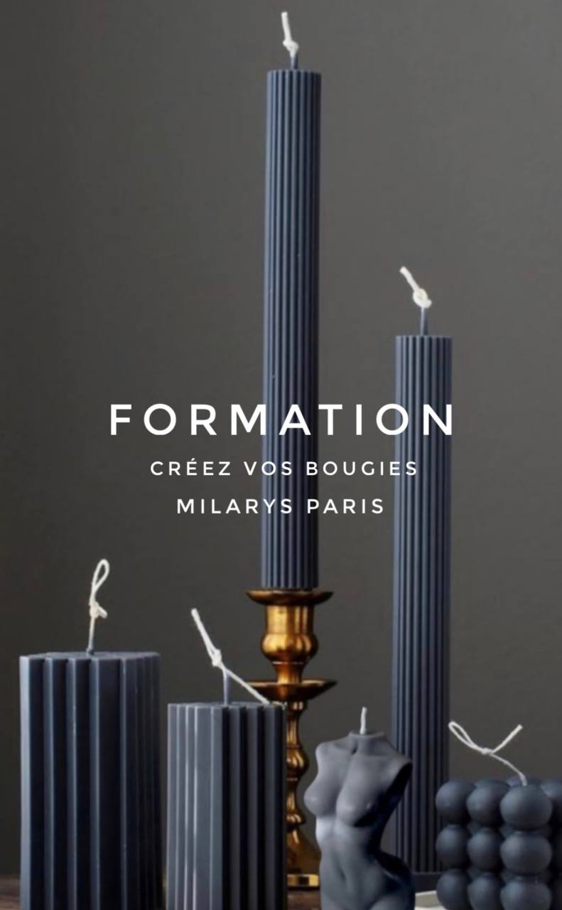 Formation en ligne Créez vos bougies