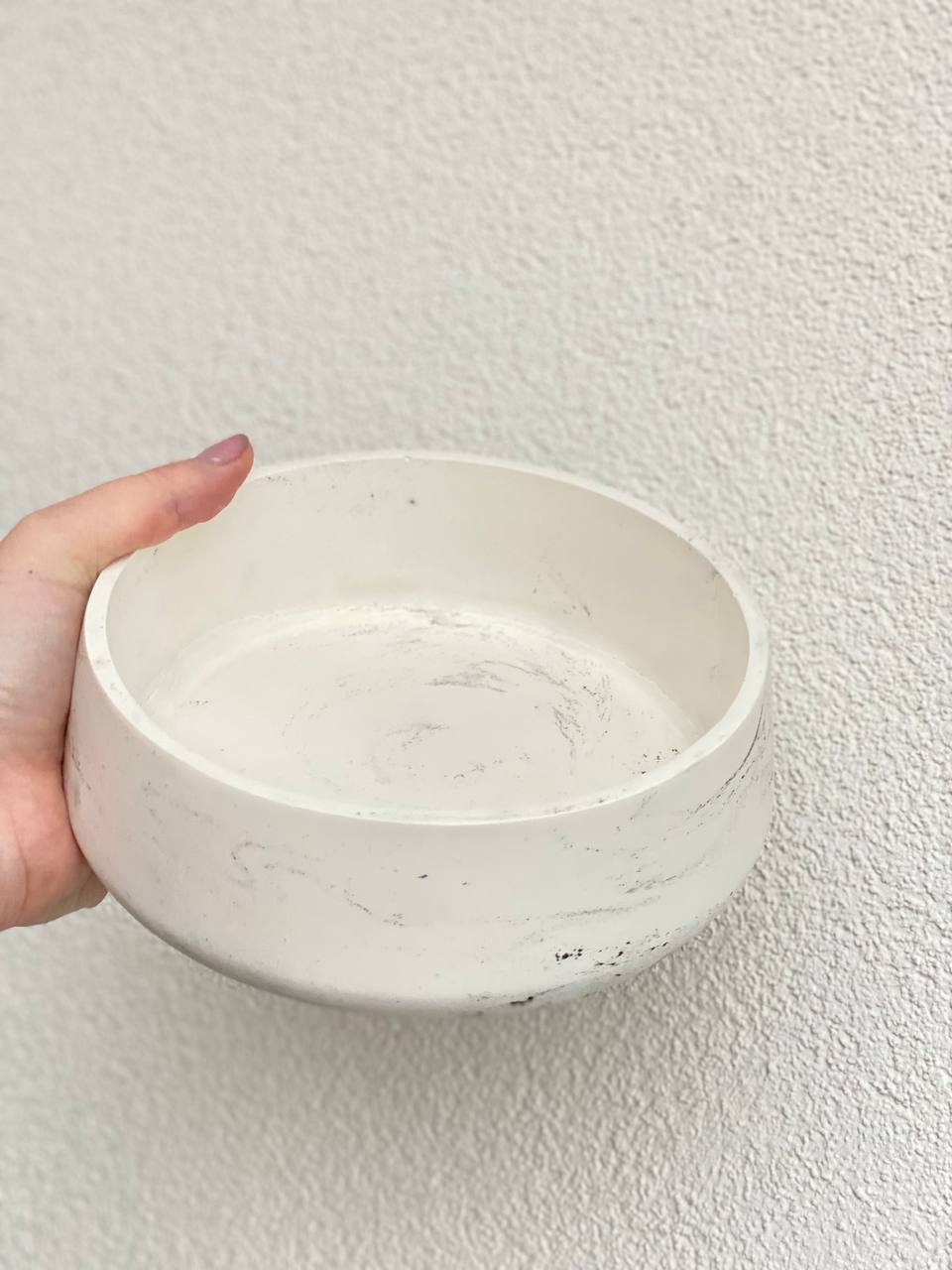 Bol décoratif effet marbre