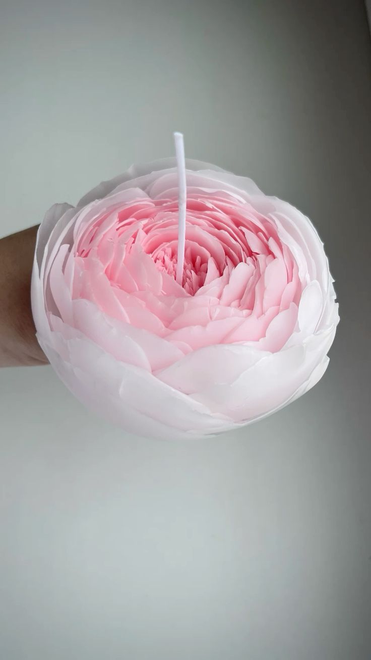 Bougie Le bouton de pivoine 