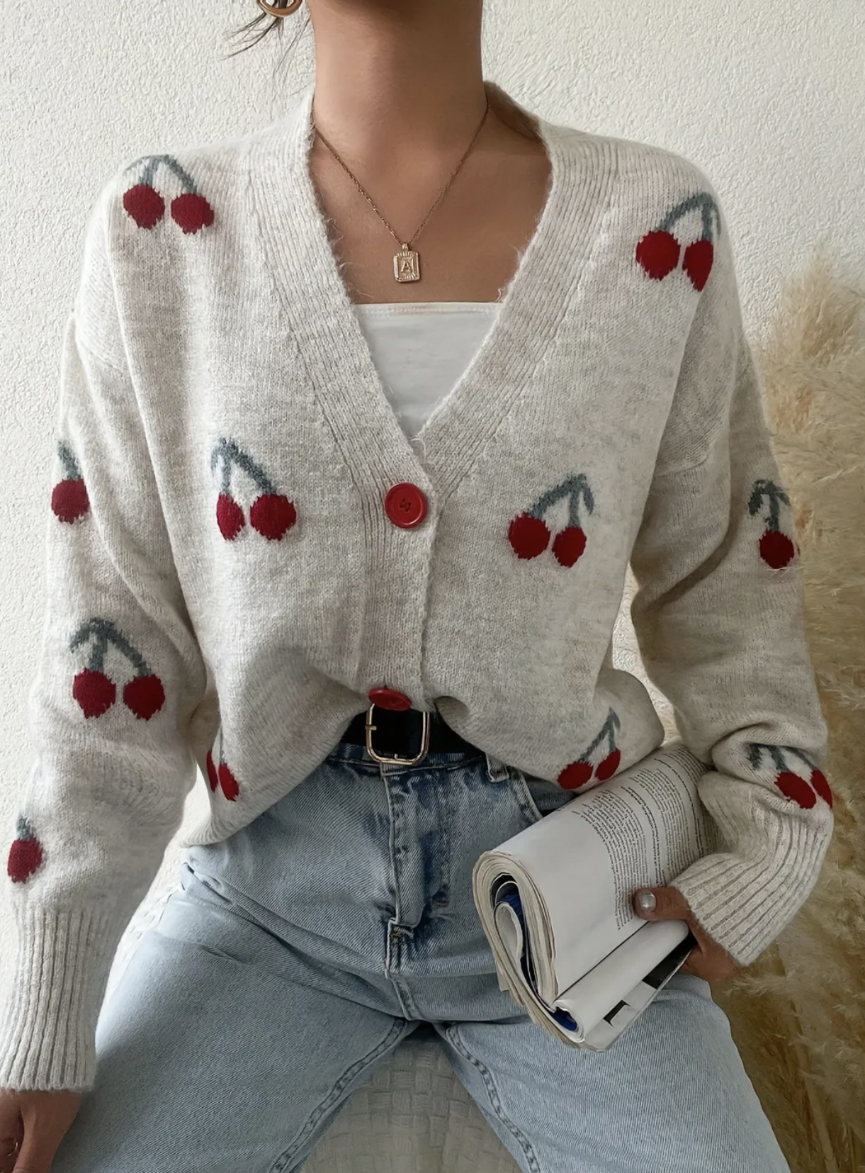 Cardigan Cerises