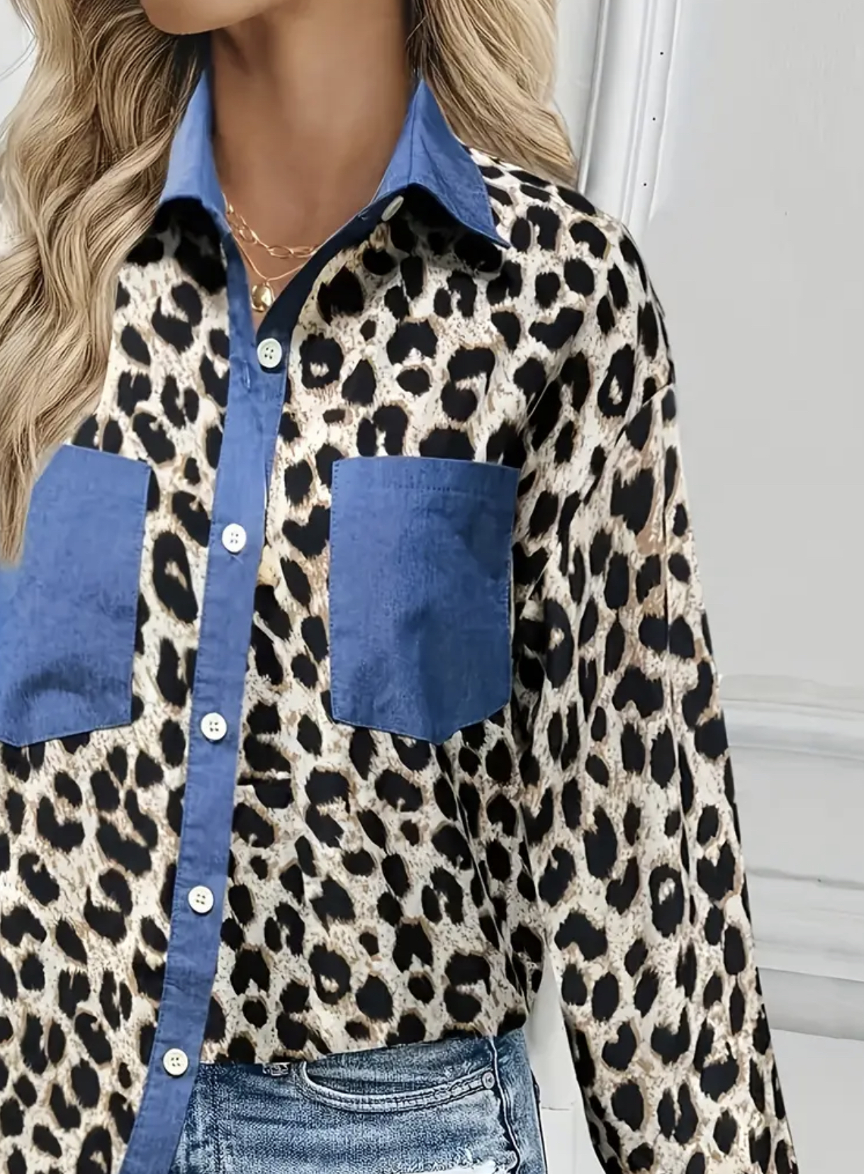 Chemise léopard Tania