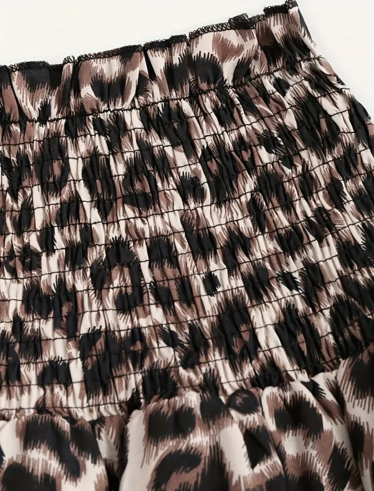 Jupe Imprimée Léopard