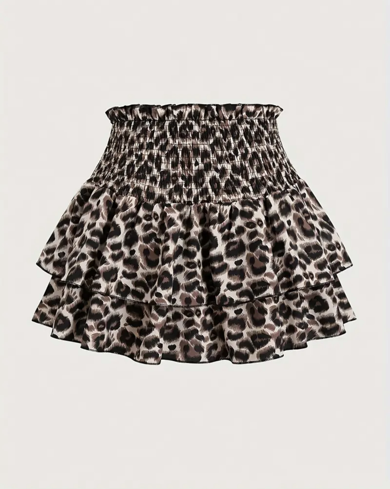 Jupe Imprimée Léopard
