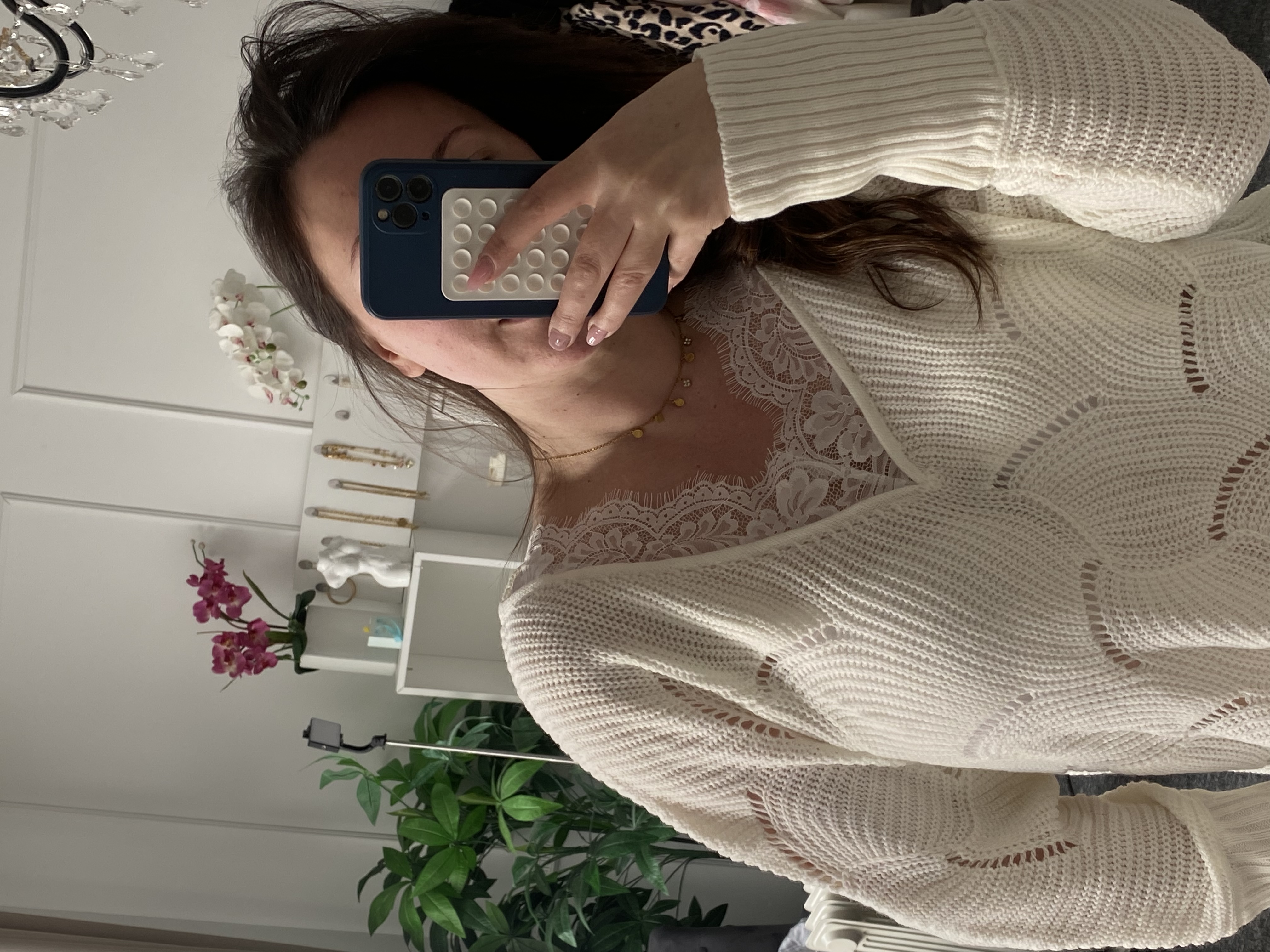 Pull Dentelle Sheila 