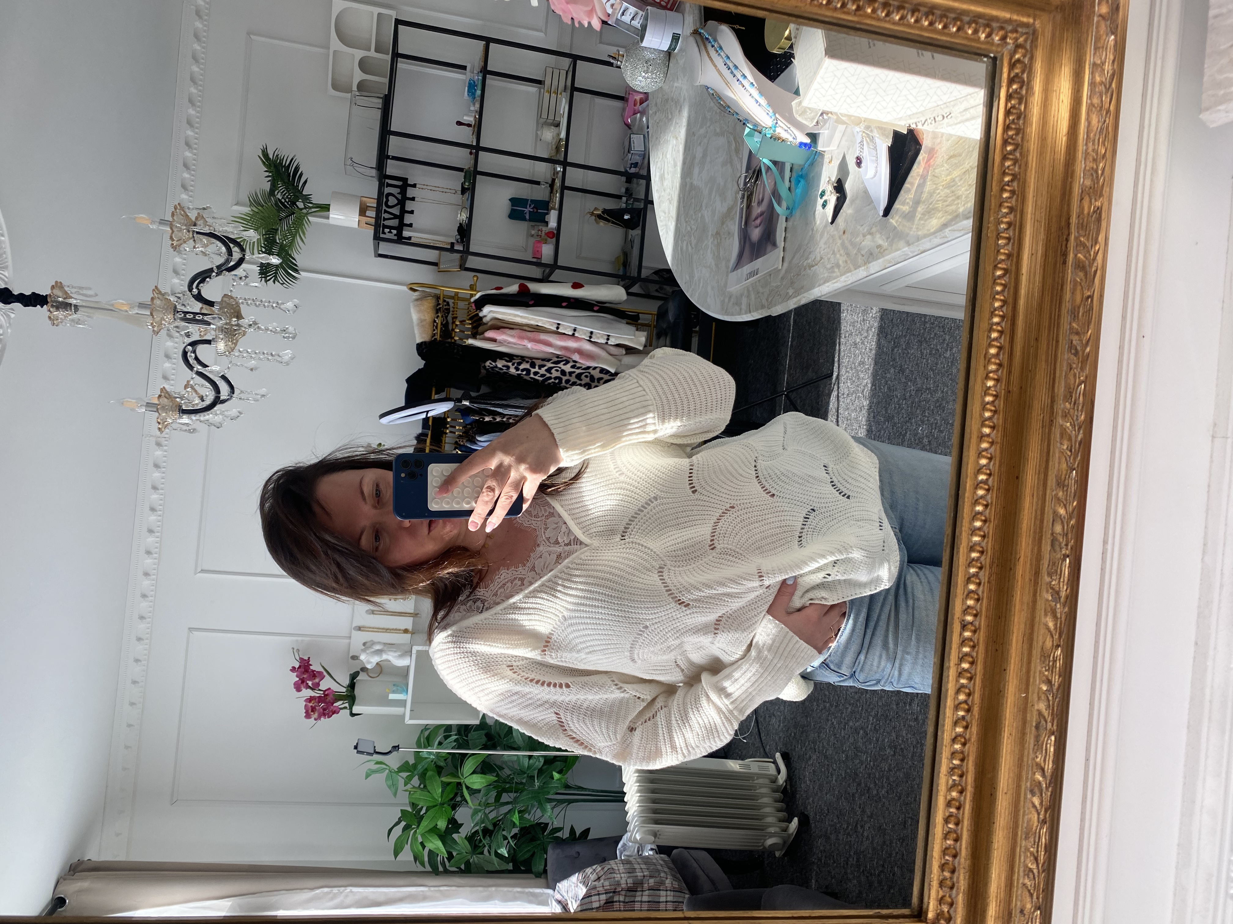 Pull Dentelle Sheila 