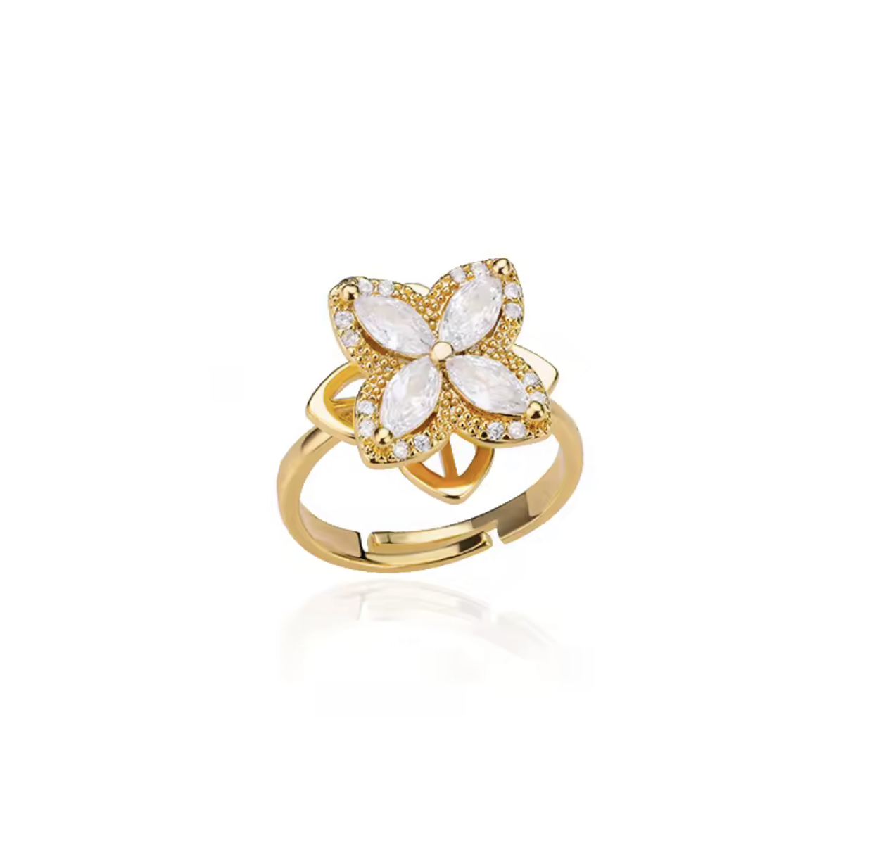 Bague Trèfle Anti-Stress