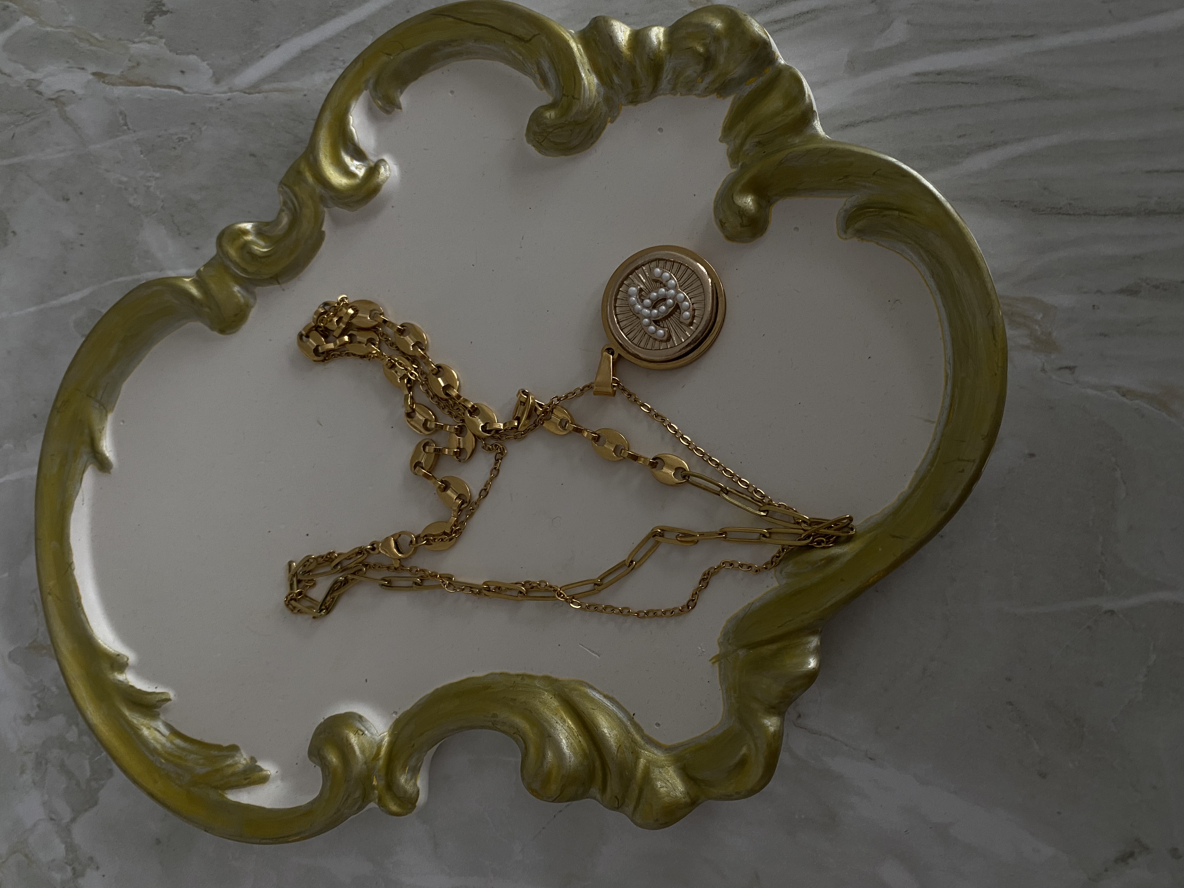 Collier Upcyclé Chanel 