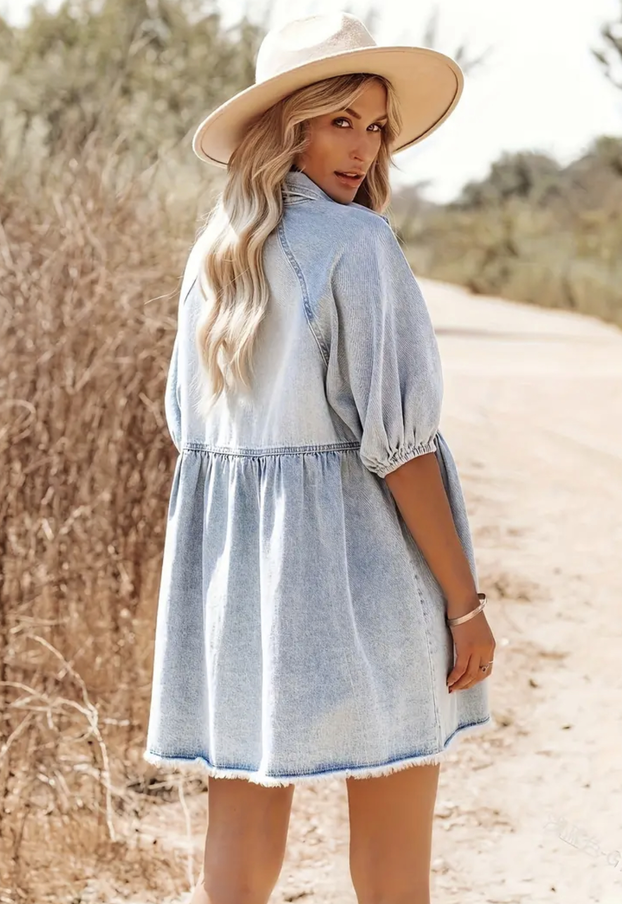 Robe en jean Alice 
