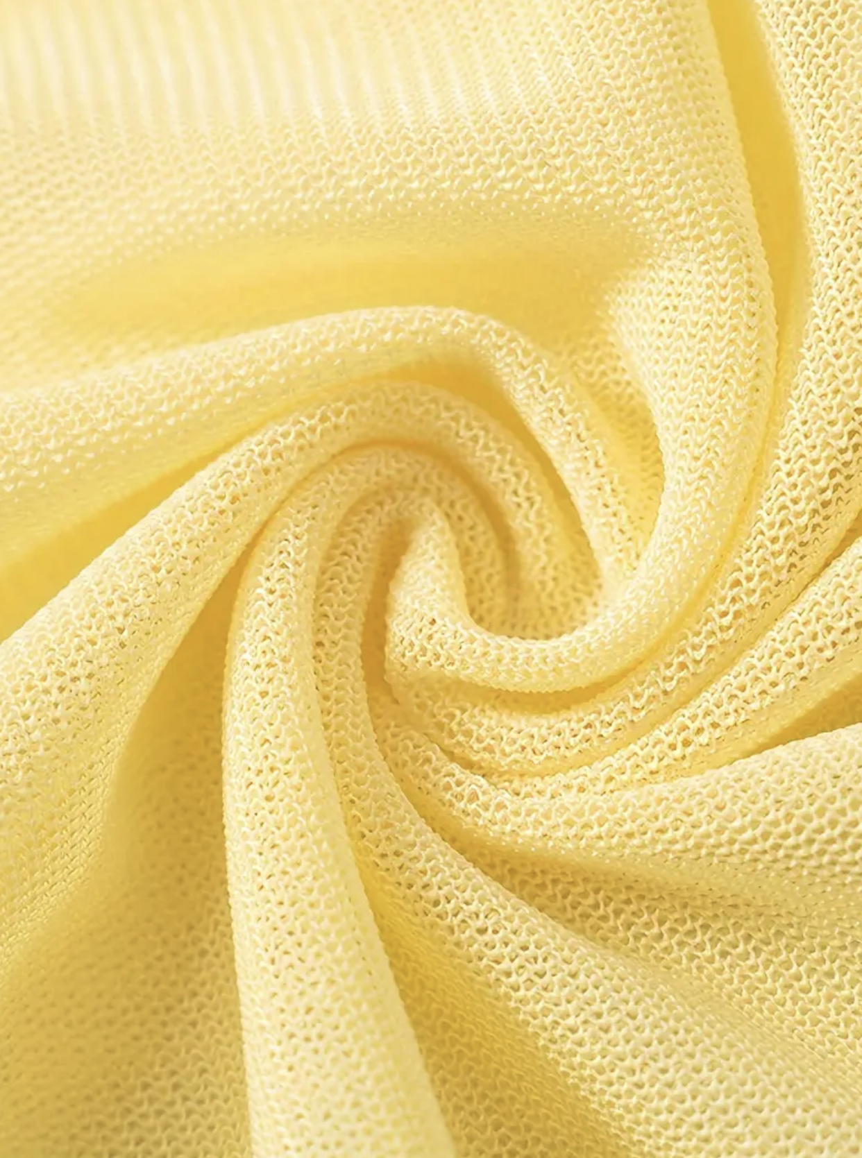 Robe d’été longue jaune 