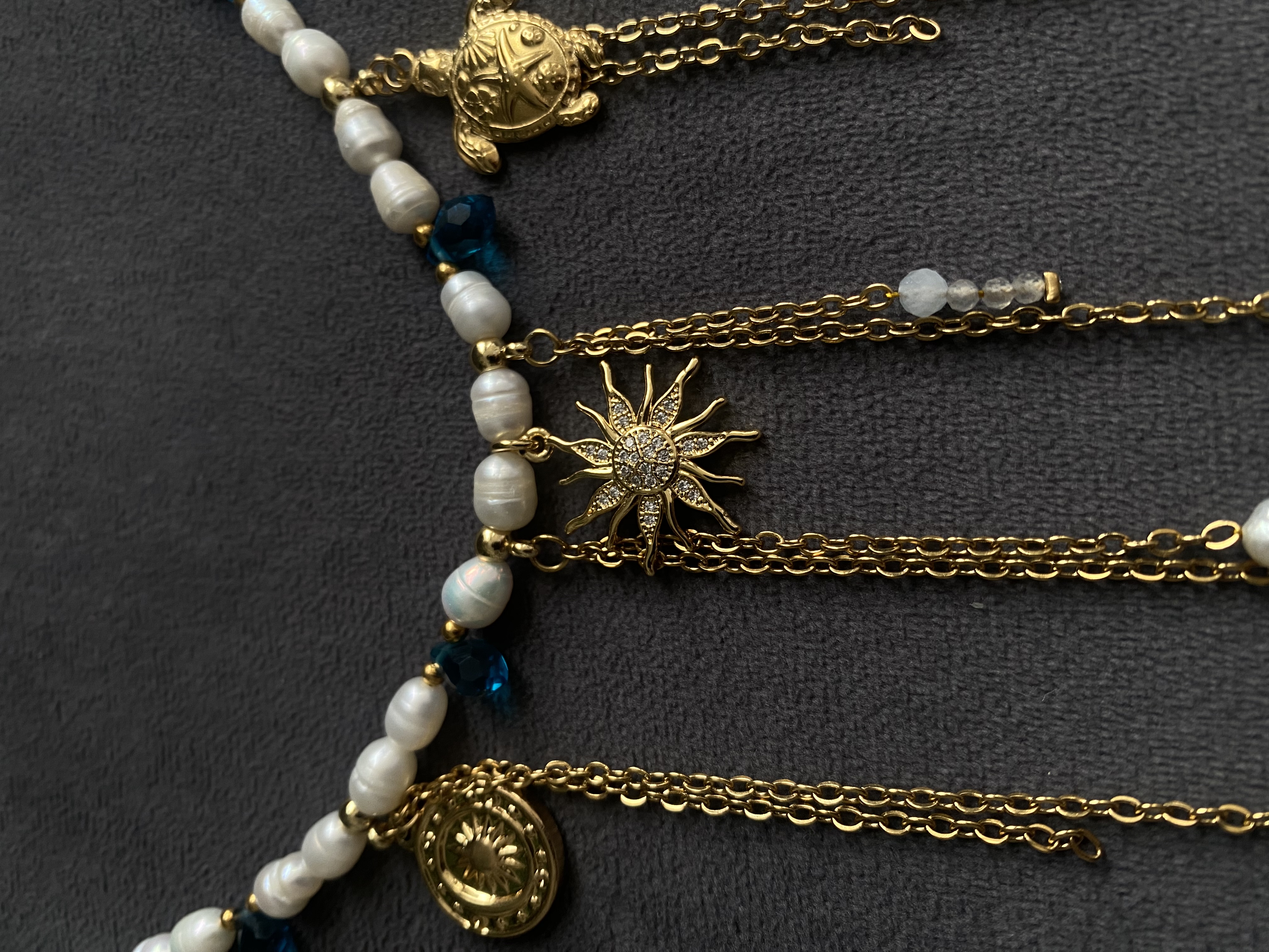 Parure Arielle bijoux élégante en perles douces 