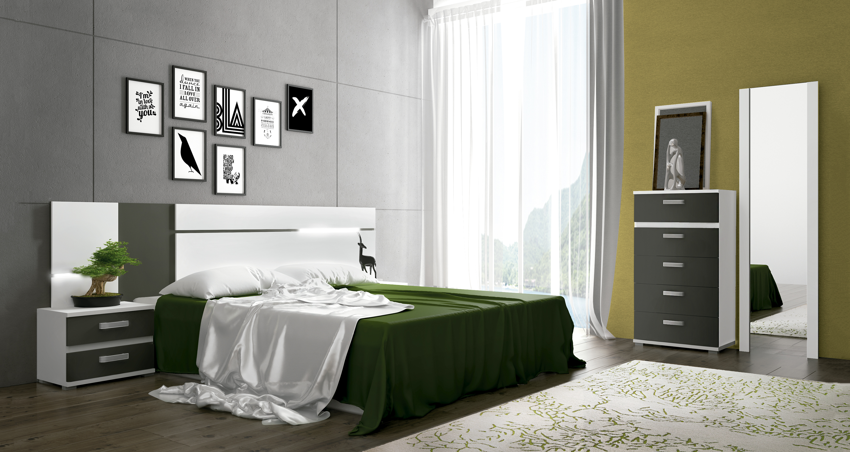 Dormitorio modelo CABRA