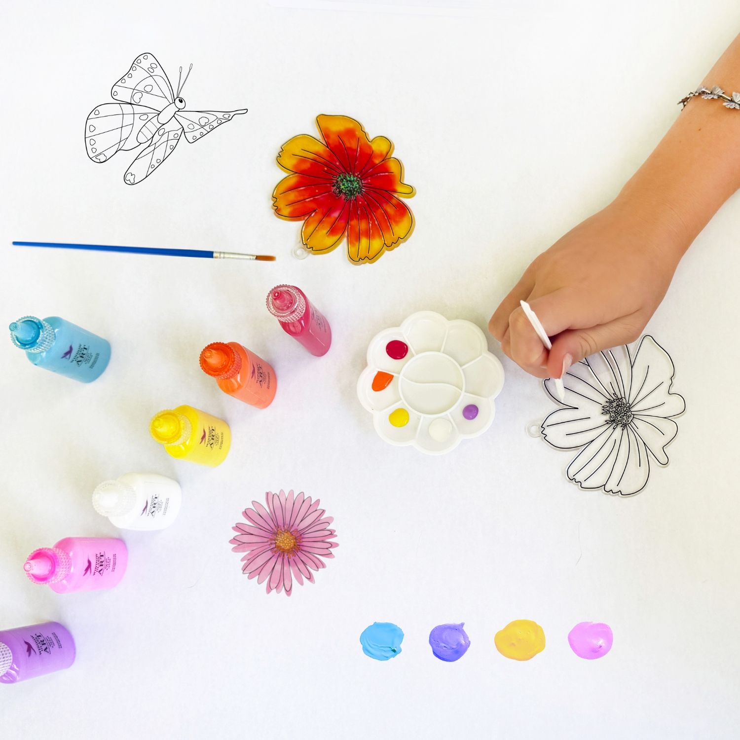 Stained Glass Window Art Kit